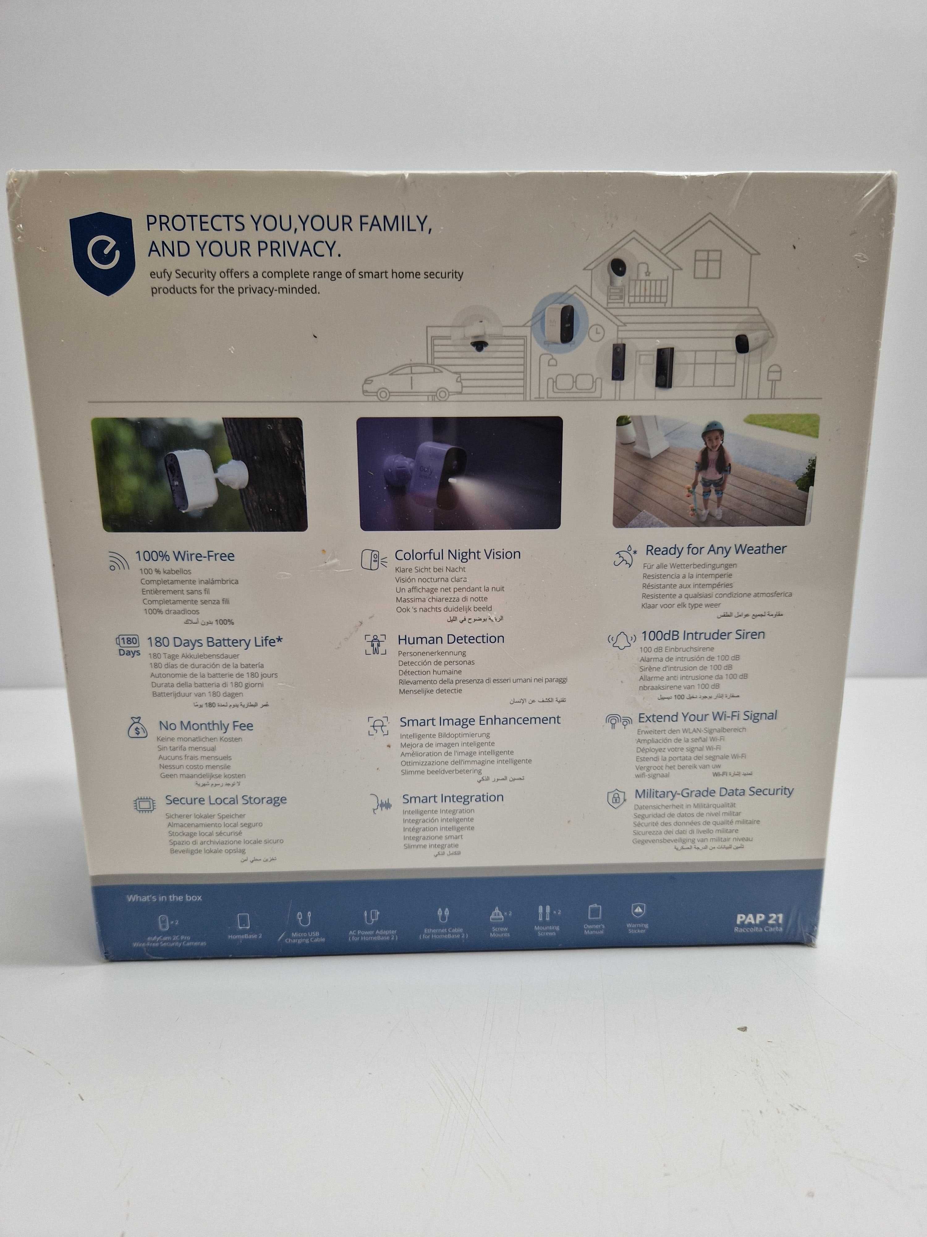 System monitoringu Eufy can 2C PRO 2+1