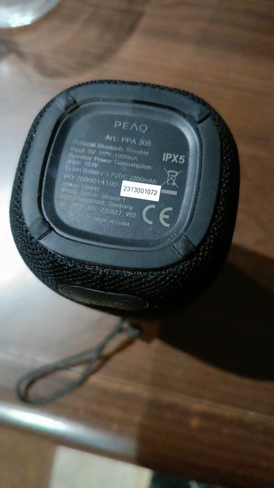 Głośnik przenośny PEAQ PPA 305