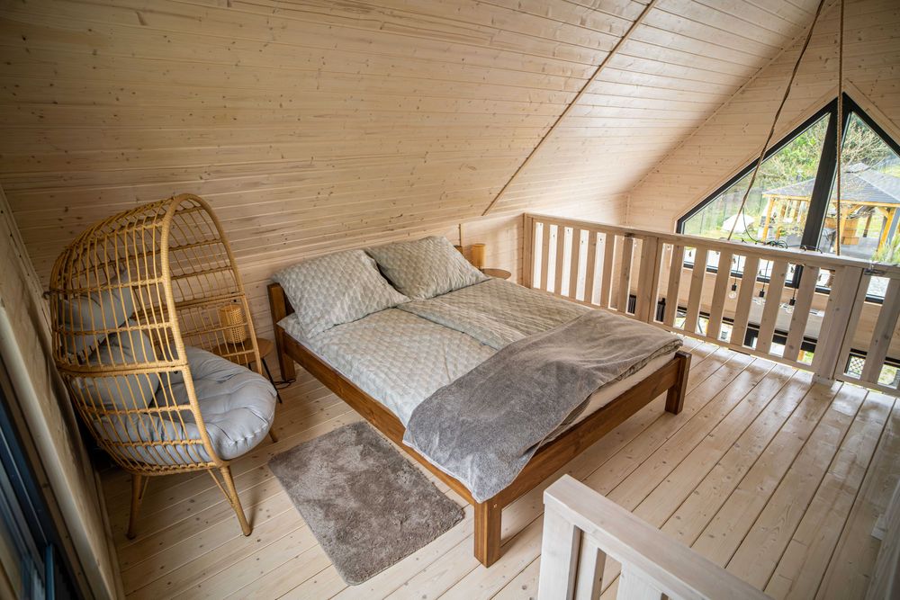 Domek Nowoczesna Stodoła Całoroczny 48m2 Wooden House Stanior