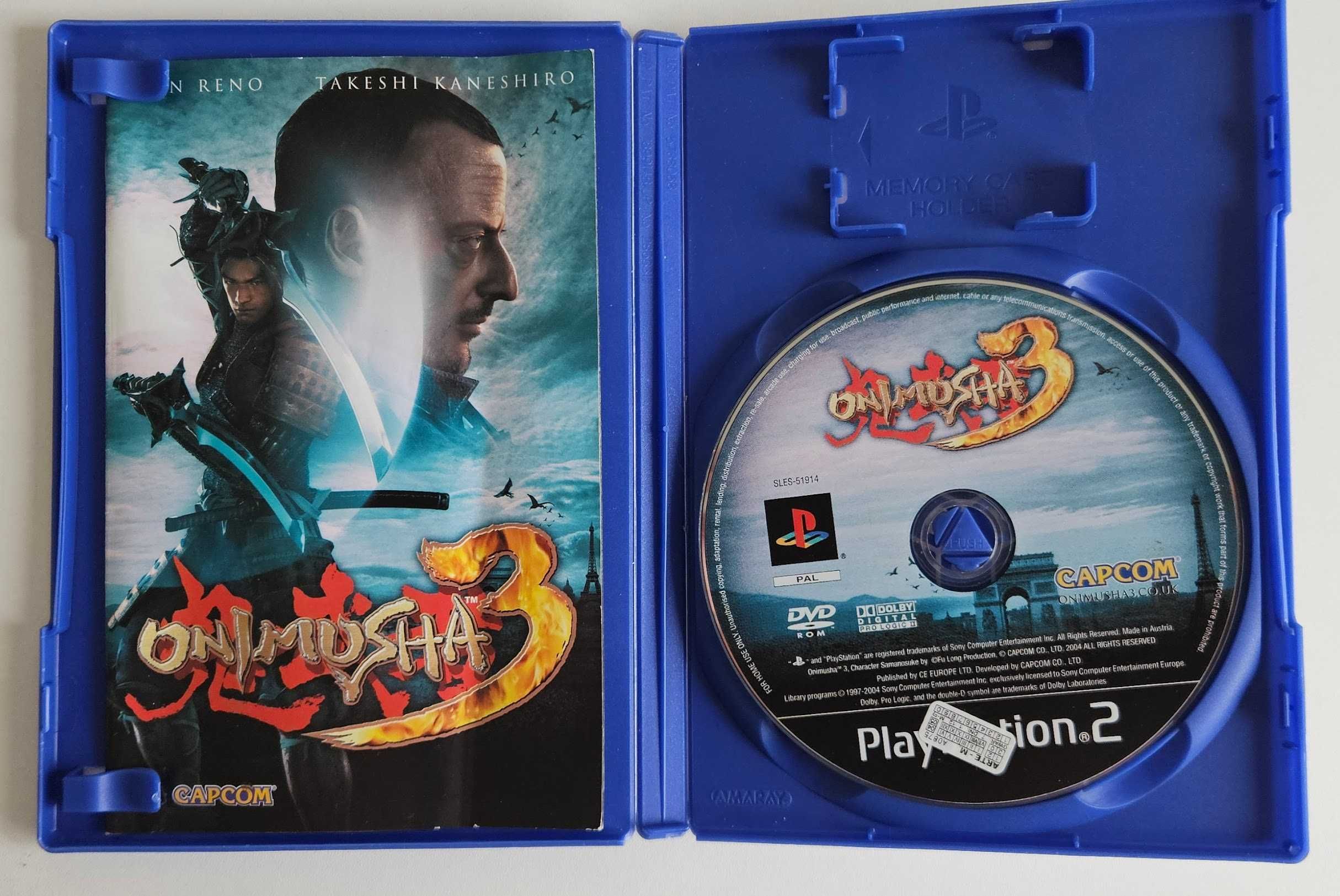 Onimusha 3 Dawn of Dreams capcom resident evil PS2 PlayStation 2