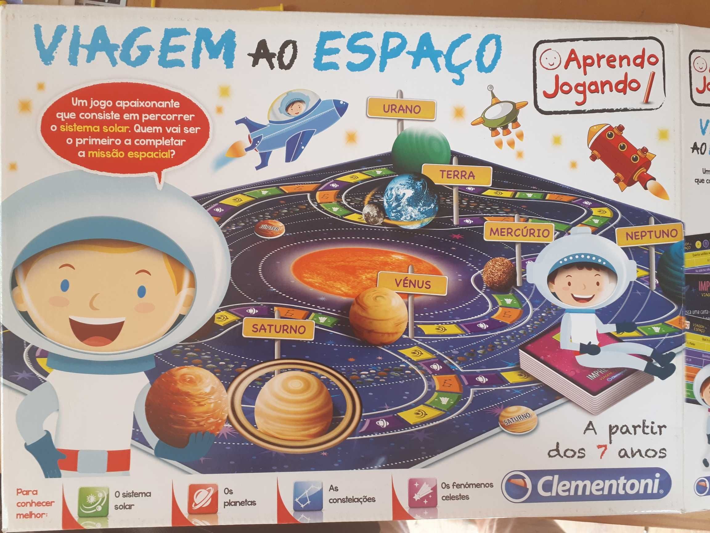 Jogo Viagem Ao Espaço da Clementoni