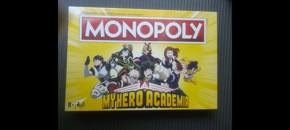Monopoly my hero academia versão espanhola