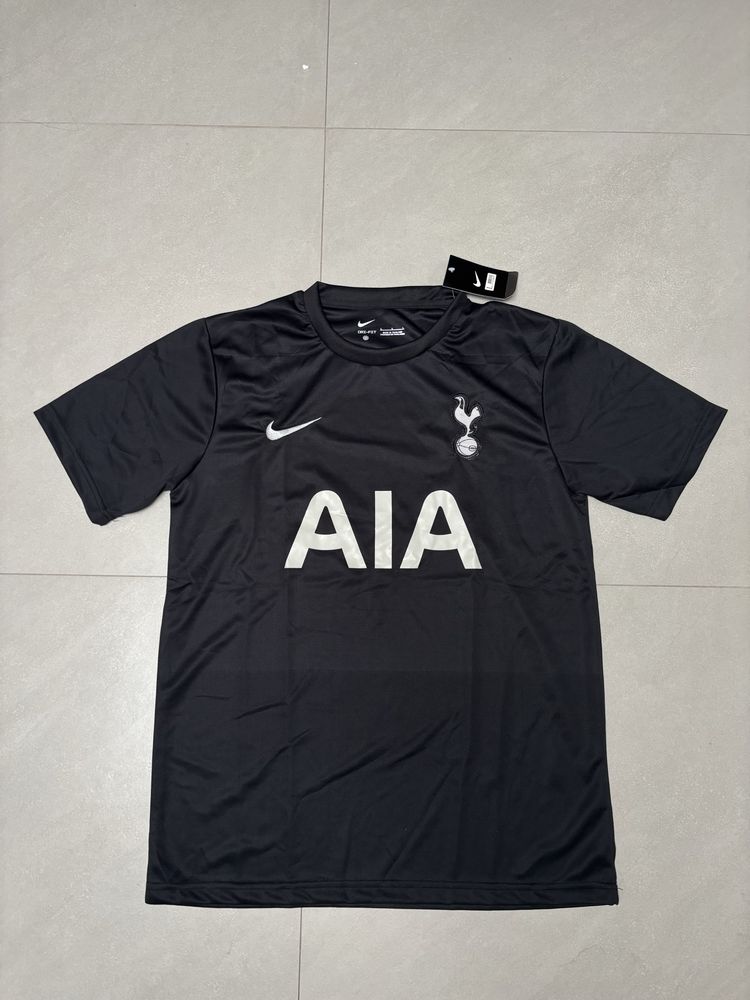Czarna koszulka pilkarska Nike Tottenham nowa