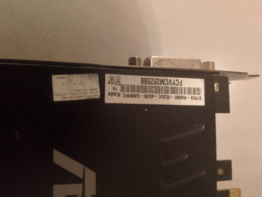 karta graficzna redeon Asus r9 380 strix gaming 4 gb
