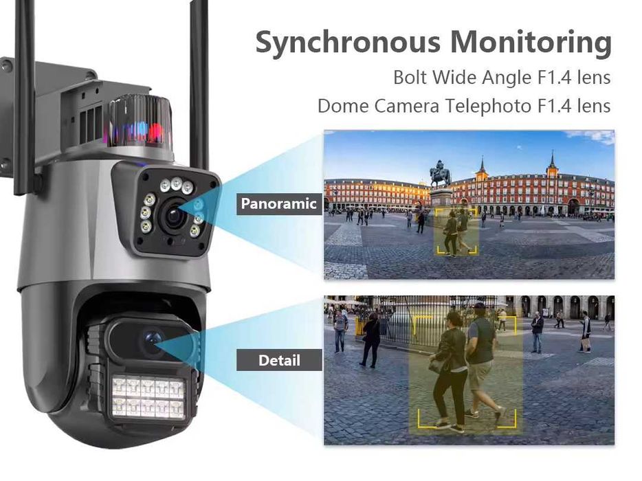 АКЦІЯ РОЗПРОДАЖ 8МР версії вулична камера відеокамера ОНЛАЙН