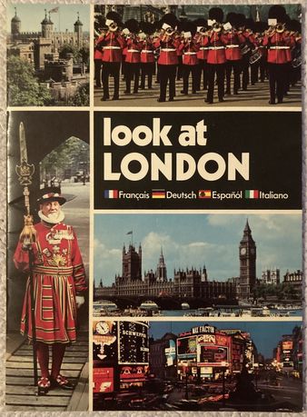 Винтажный фотоальбом Look at London (1974)