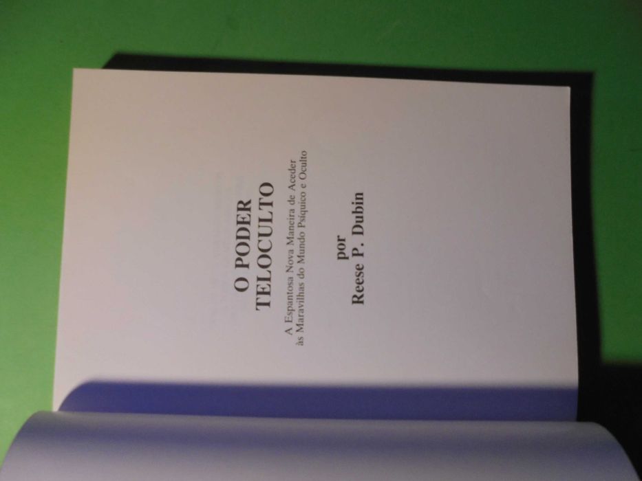 Dubin (Reese P.);O Poder Teloculto