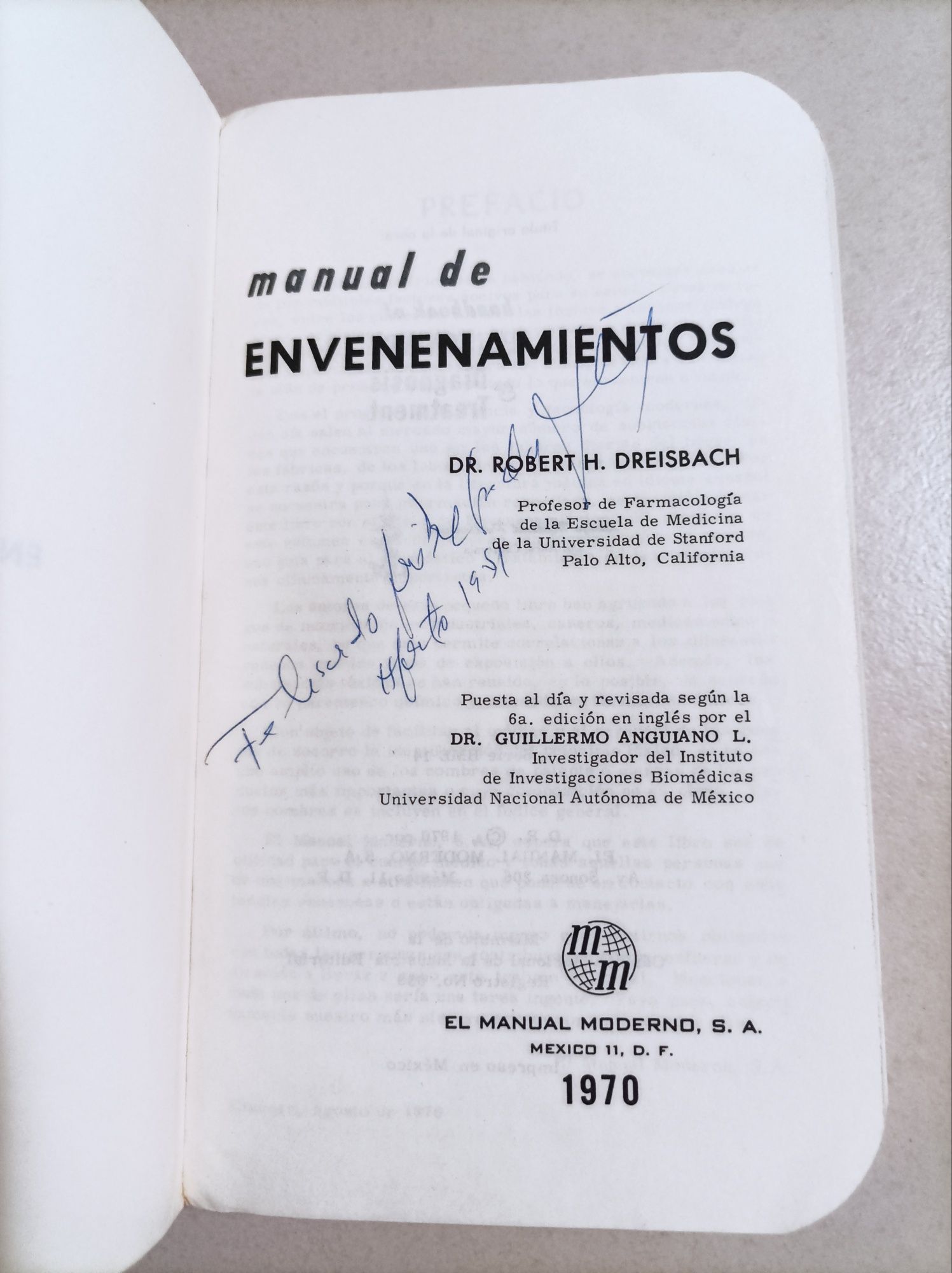 Manual de Envenenamentos de Robert H. Dreisbach