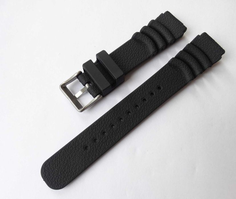 Pasek silikonowy do zegarka uniwersalny 20mm 22mm Seiko Citizen Orient