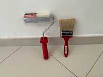 Mini rolo NESPOLI ESMALTAR 11CM + Trincha 65mm