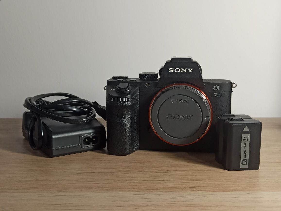 Aparat pełnoklatkowy Sony A7II niski przebieg 6669