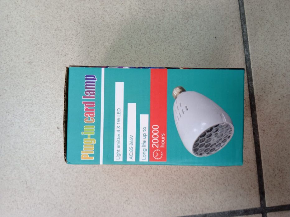 Świąteczna żarówka projektor Led