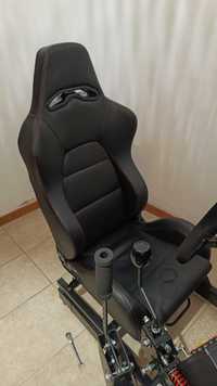 Baquet simracing ou carro