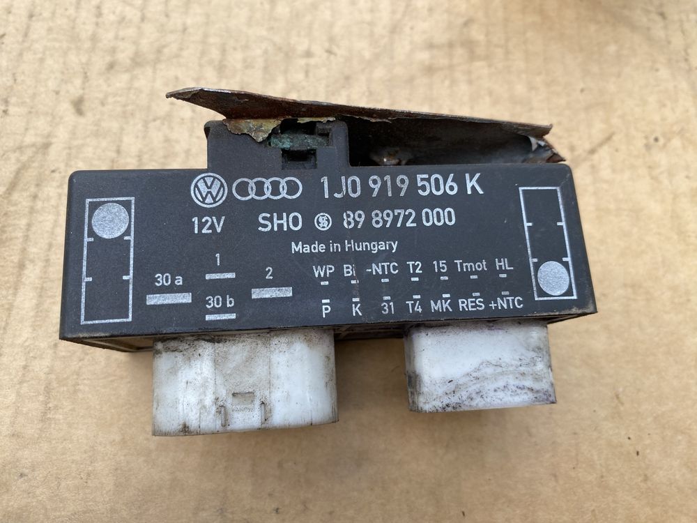 Audi Skoda Seat VW modul sterownik wentylatorow