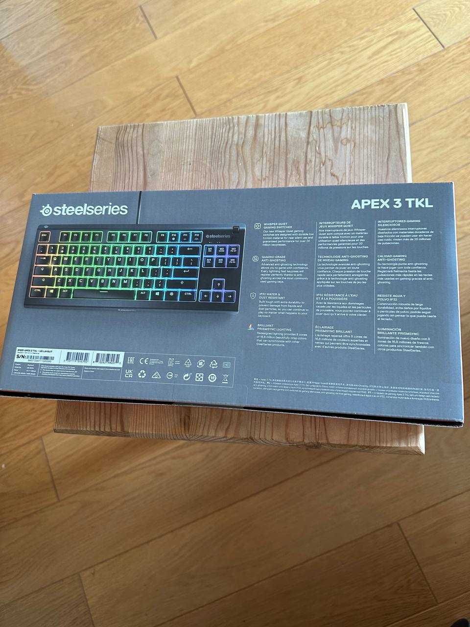 Klawiatura Gamingowa - SteelSeries Apex 3 TKL (NOWA!)