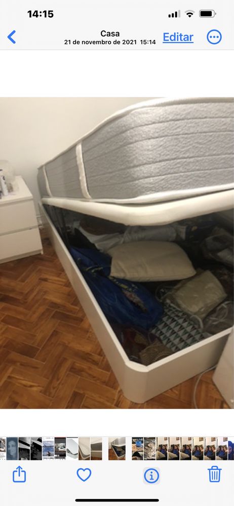 Sommier pikolin com arrumação