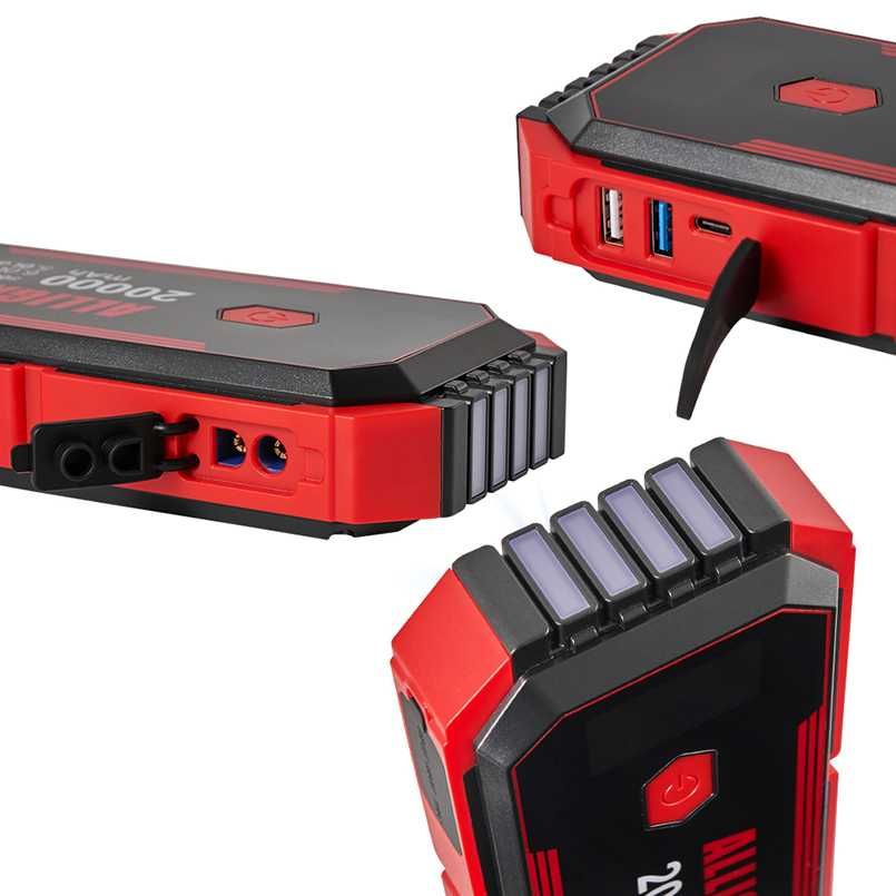 Пусковий пристрій Alligator Jump Starter 800A/1600A 20000mAh JS843