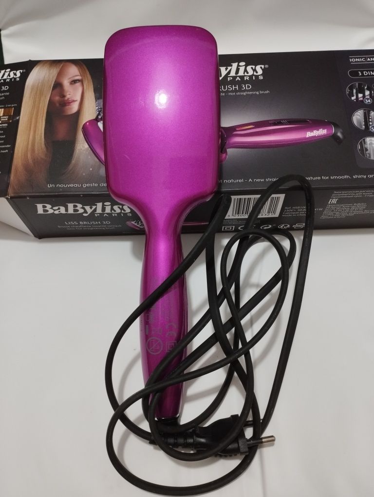 Escova alisadora Babyliss