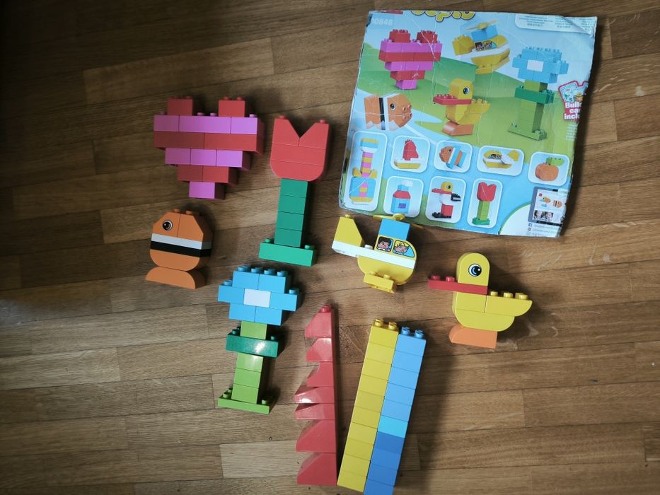 LEGO Duplo 10858 Moje pierwsze klocki + 10848 Kreatywne klocki – zesta