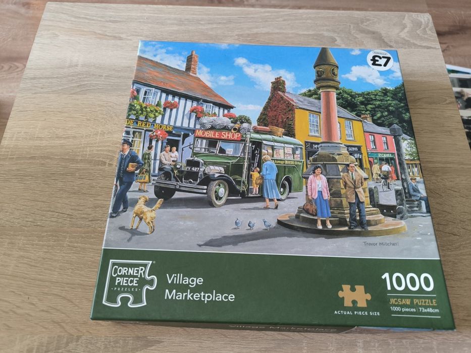 Puzzle 1000 corner piece