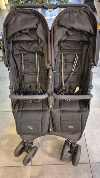 Wózek bliźniaczy spacerówka i gondole valco snap duo sport.