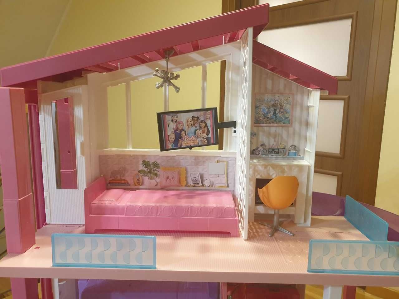 Domek dla lalek Barbie Dreamhouse - stan IDEALNY, jak NOWY