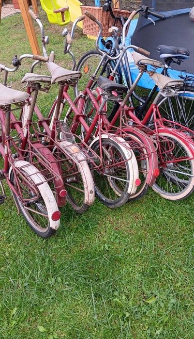 Romet Karat retro prl 8szt części