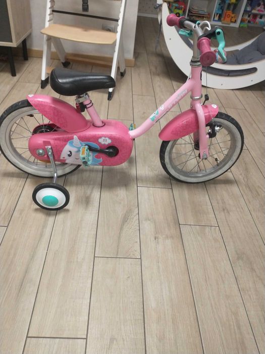 Rowerek dziecięcy rozmiar 14 cali.