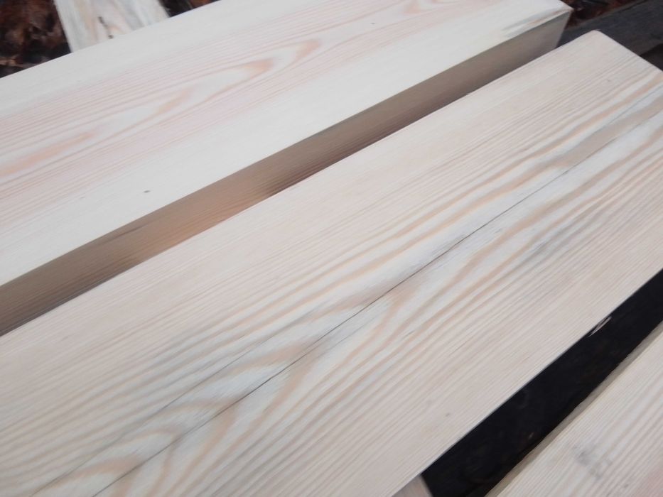 100x17x4 cm Blat drewniany, naturalny, heblowany