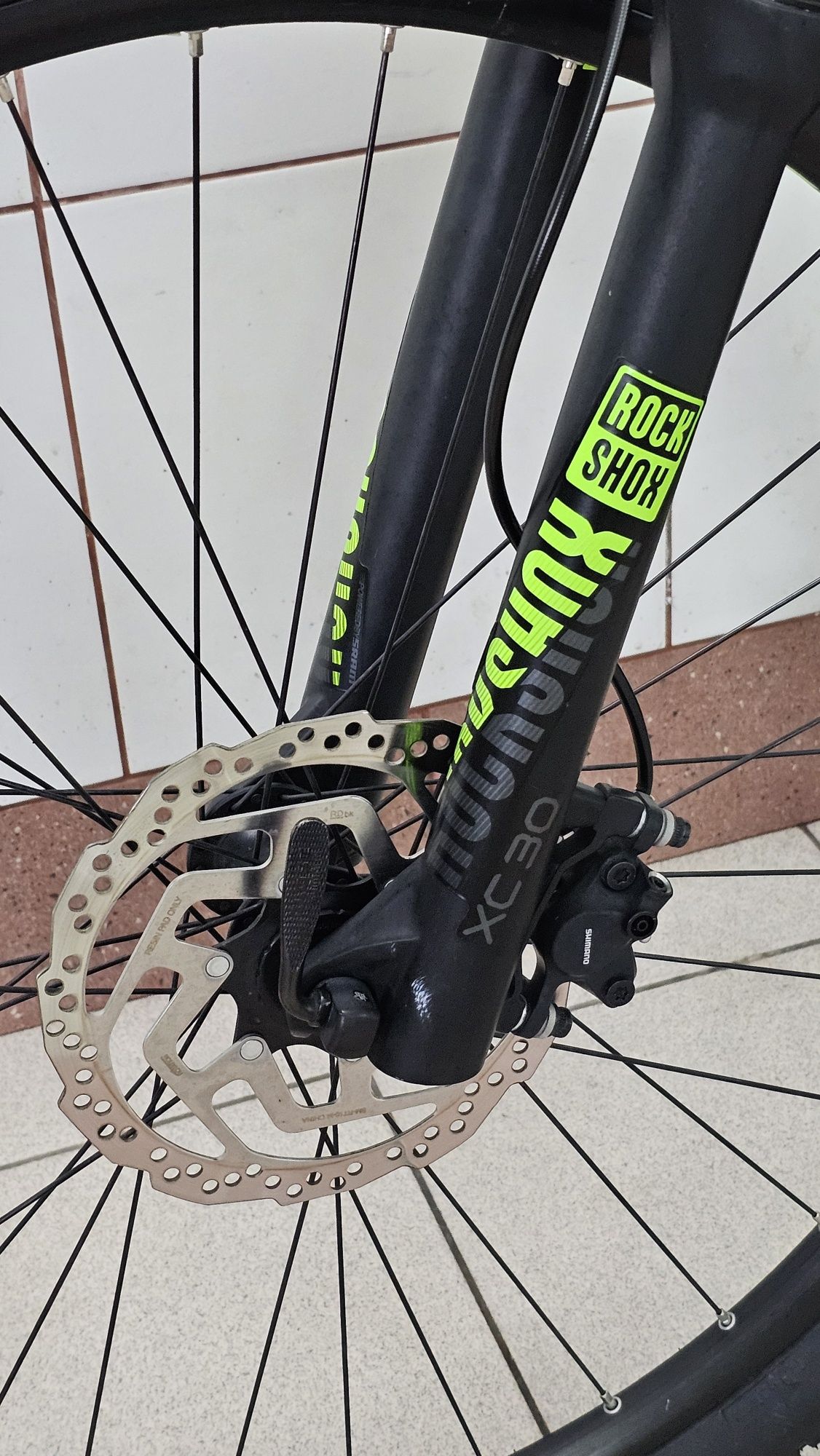 Cube Attention  roz. Ramy M koła 27.5 Deore Rock Shox Continental