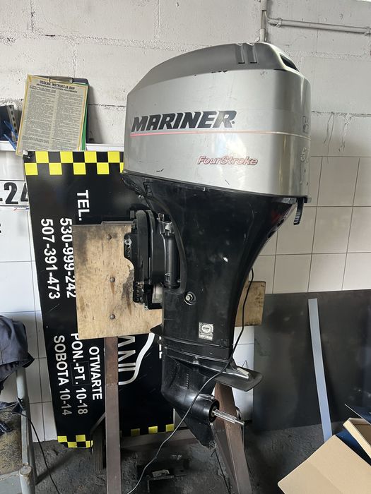 Silnik zaburtowy Mariner 50 KM z trymem Czterosuw