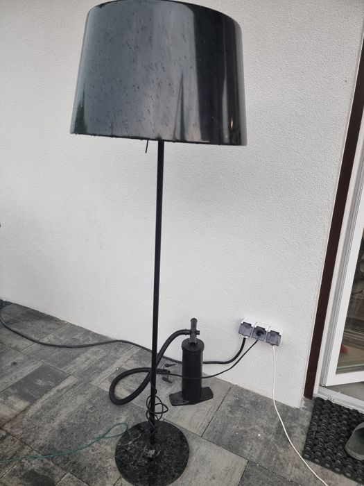 Komplet Ikea Desing Kulla lampa podłogowa, dwie wiszące.