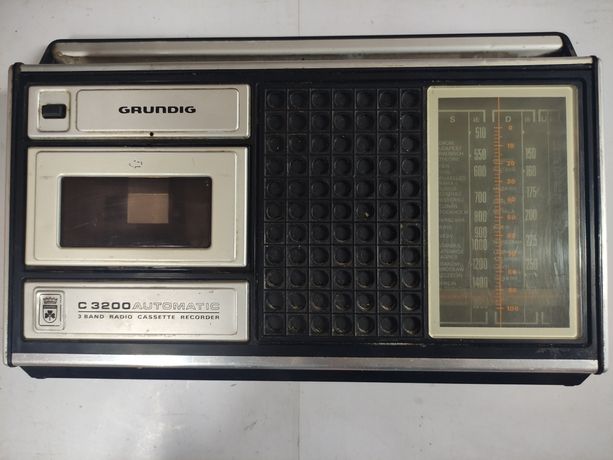 Magnetofon Radio PRL Grundig C3200 Automatic Sprawny