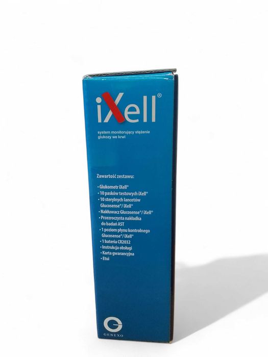 Glukometr iXell niebieski