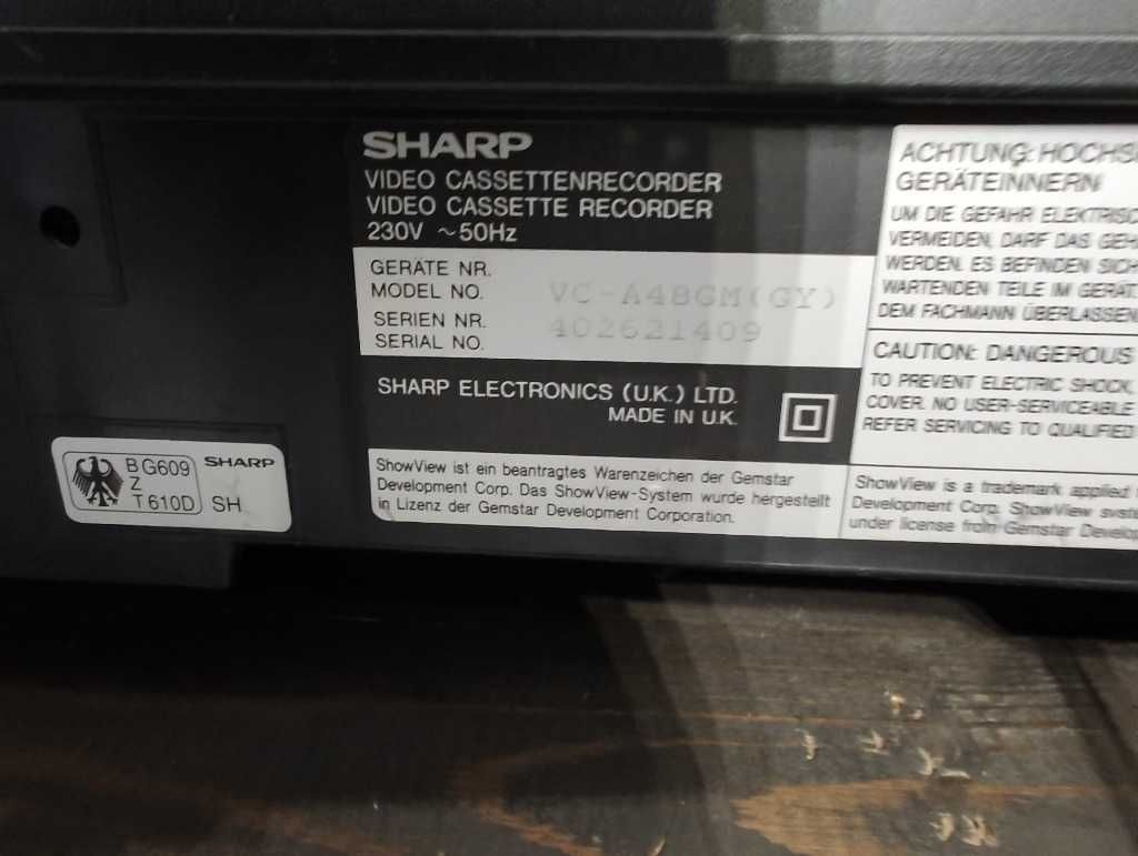 Magnetowid SHARP VC-A48GM (GY)