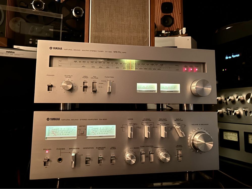 Wzmacniacz Yamaha CA-2010 tuner ct 1010