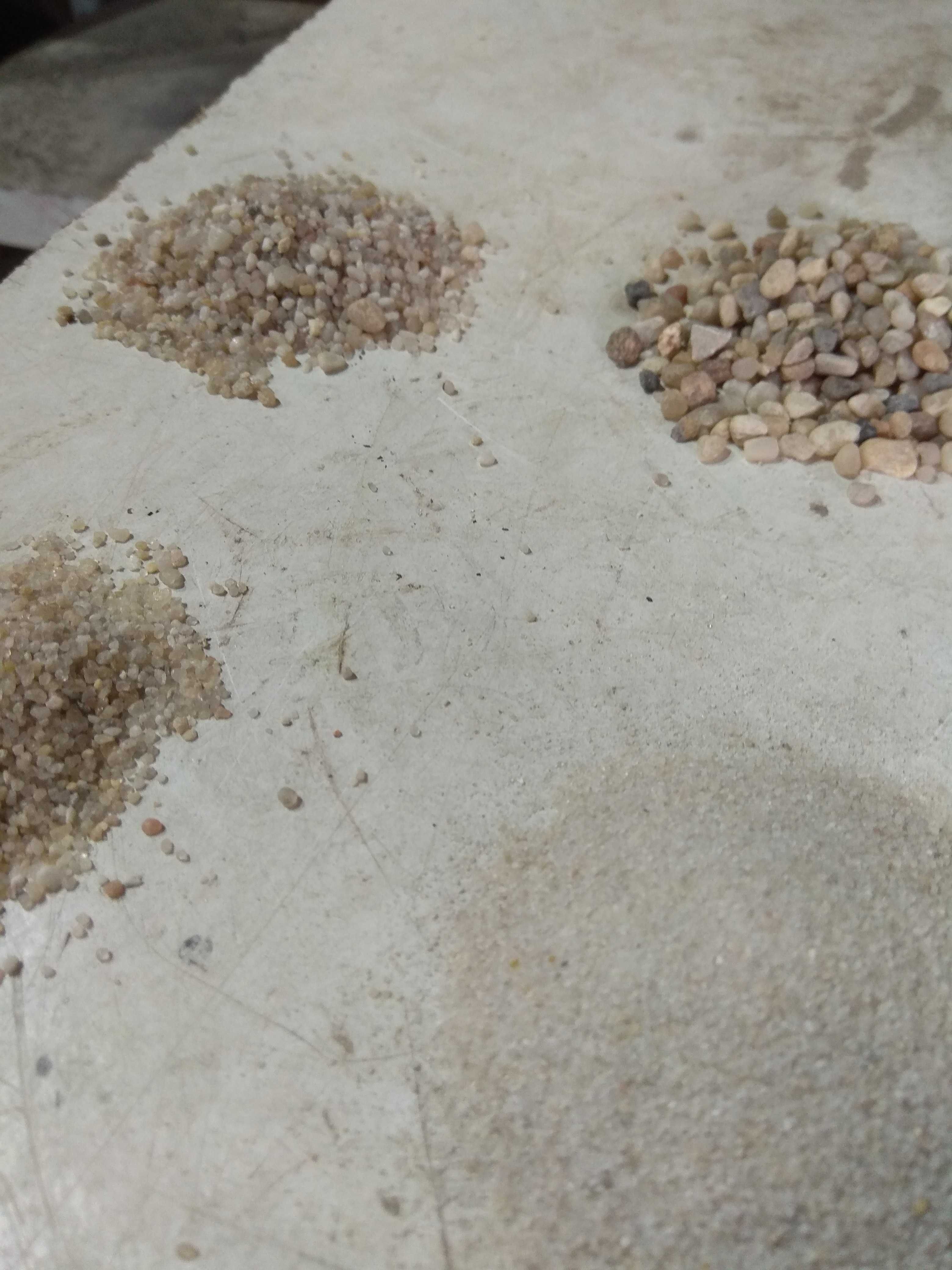 Żwirki i piaski kwarcowe do akwarium, podłoże, różne rozmiary
