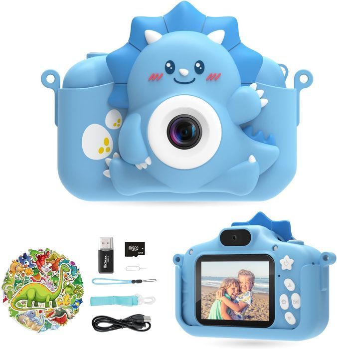 Aparat cyfrowy HiMont dla dzieci,20MP/1080P dla dzieci i selfie kamera