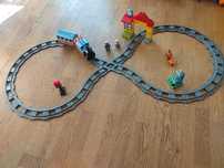 Lego Duplo Kolejka Pociąg Tory Ciuchcia Duplo 10427