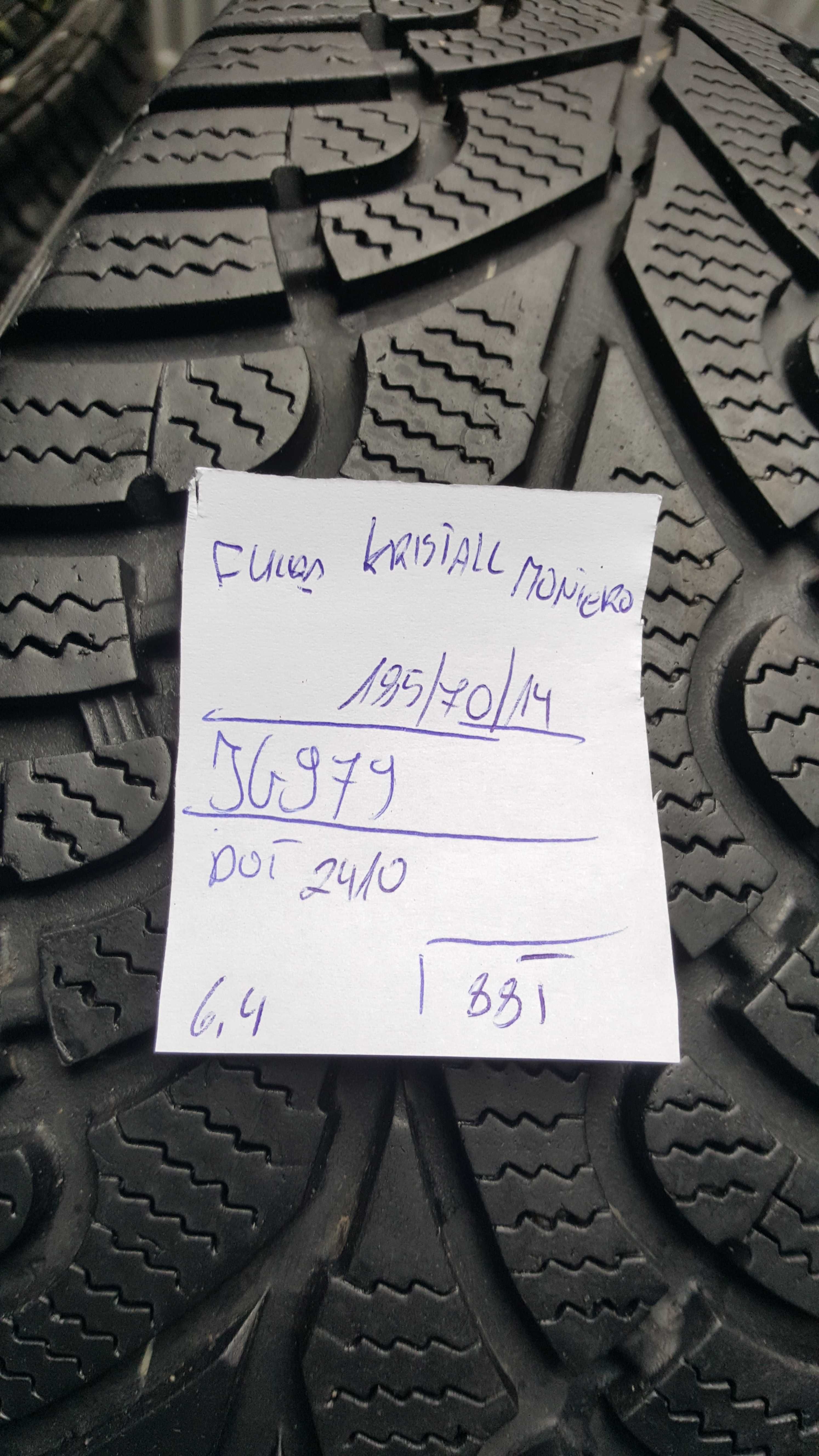 Fulda 185/70 r14 Kristall Montero /// 6,4mm!!! wysyłka GRATIS