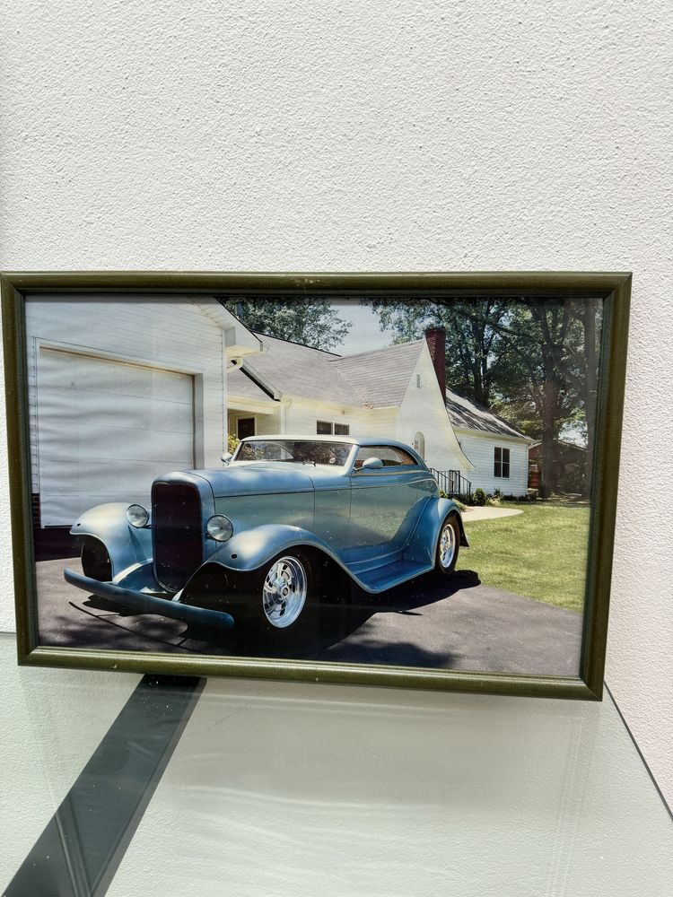 Conjunto quadros Carros Antigos