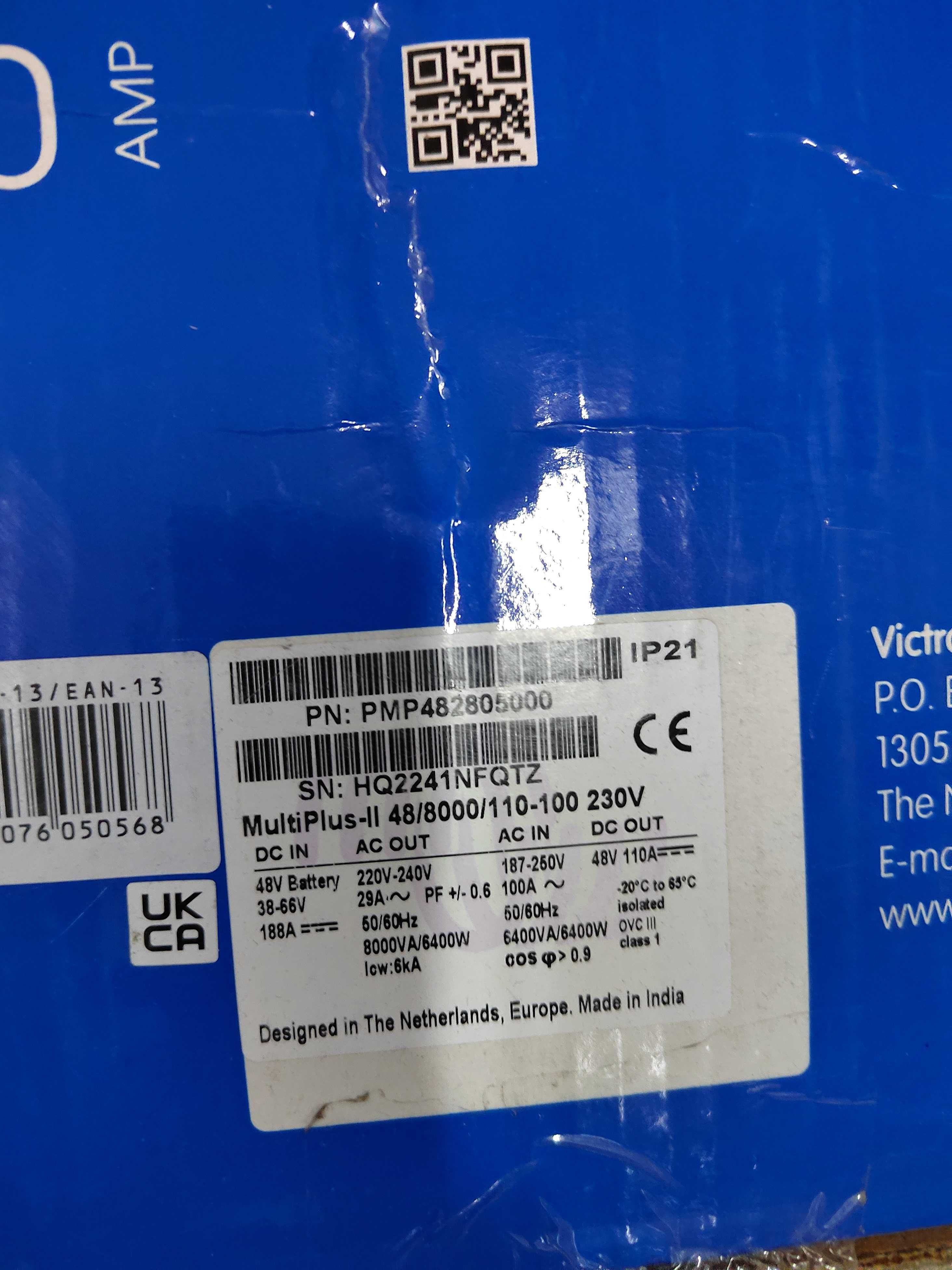 Гібридний інвертор Victron Energy MultiPlus-II 48/8000/ +Cerbo GX