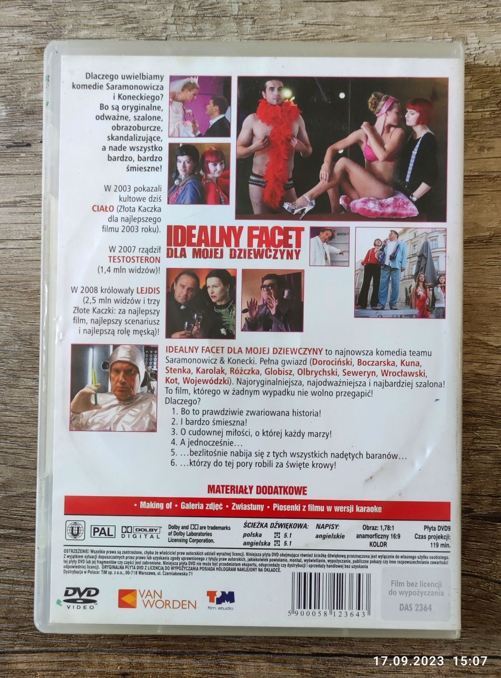 Film "Idealny facet dla mojej dziewczyny" DVD