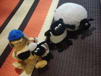 Ovelha choné 4 peluches