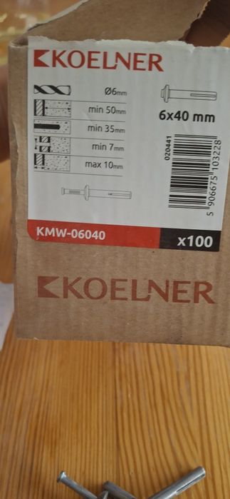 Kołek metalowy do wbijania KOELNER KMW-06040