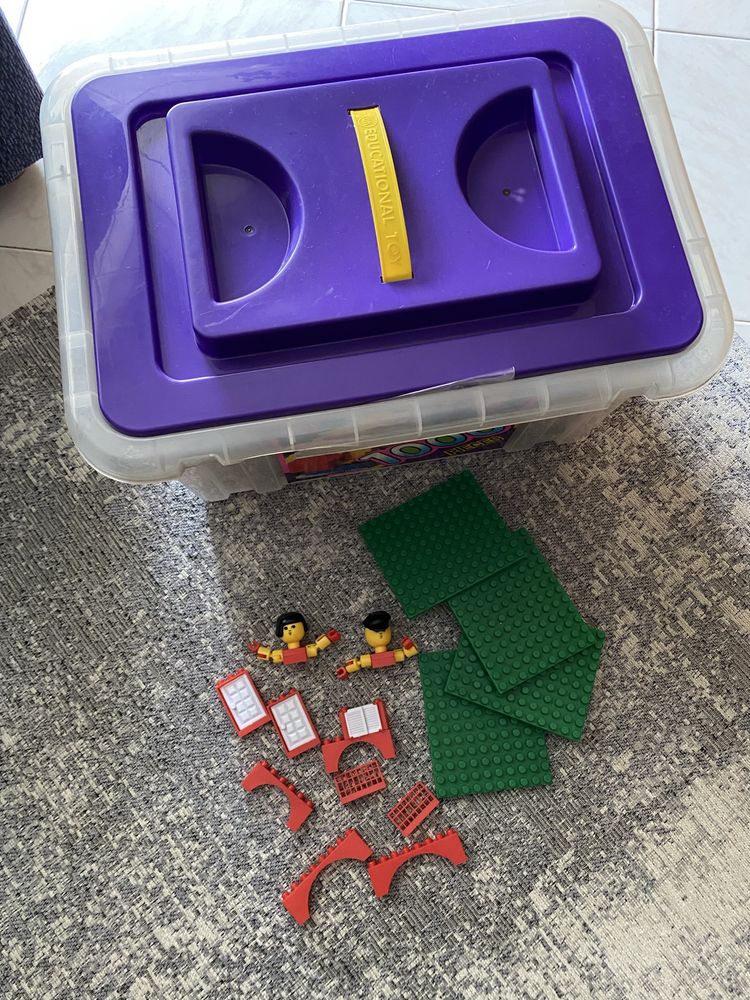 Construção tipo Lego 500 peças