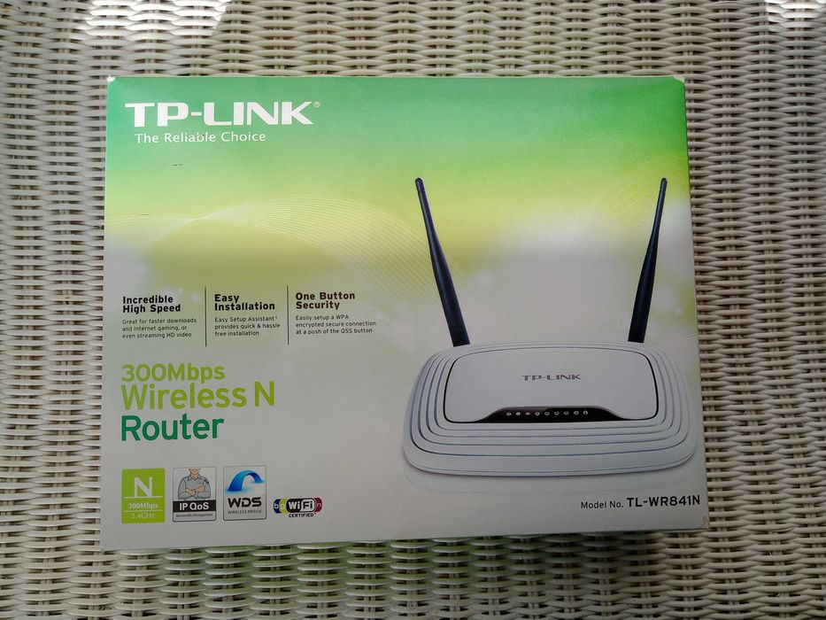 Router TP-Link Wireless N 300Mbs - Modelo TL-WR841N