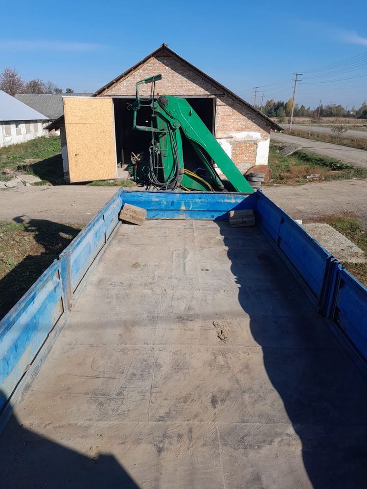 Продам МАN-маніпулятор + самосвал в хорошому та робочому стані