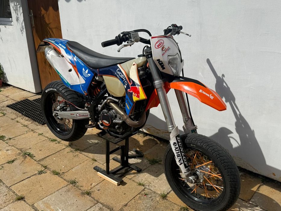 KTM EXC 450 SUPERMOTO , WTRYSK 2012r Zarejestrowany zamiana na auto