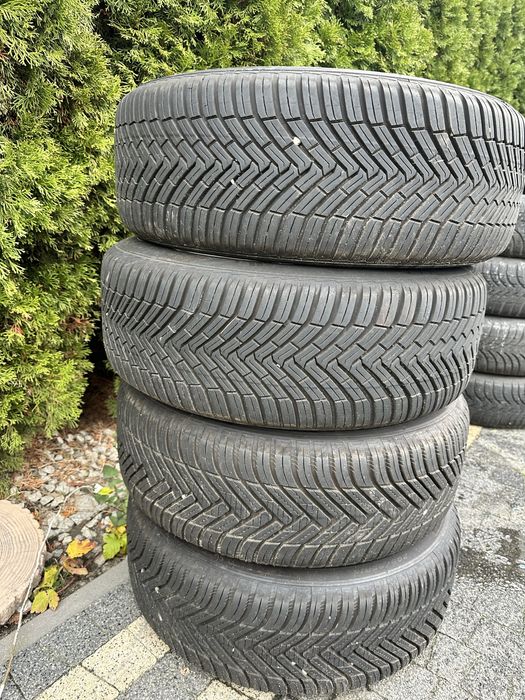 Komplet Opon wielosezonowych 205/55r16 Hankook 2024 Continental 2022r